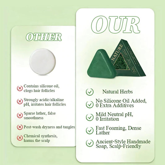 Timfens Cypress Leaf Usman Grass Shampoo Soap Bar