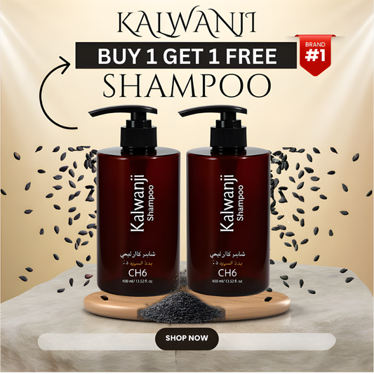 Organic Kalwanji Black Seed Shampoo 250ml – BUY 1 GET 1 FREE - MIP