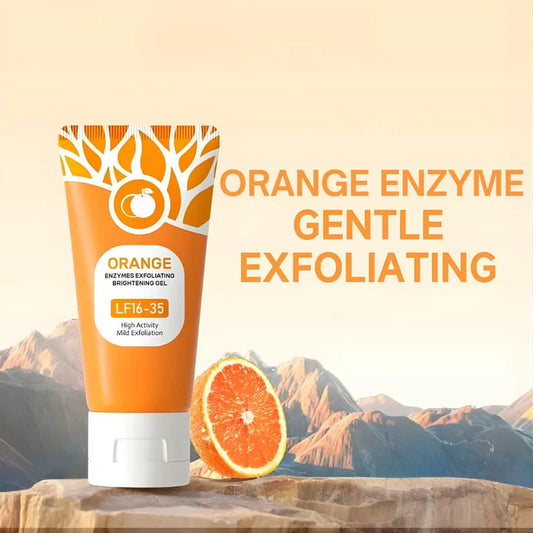 Orange Enzyme Exfoliating Gel – Removed Dead Skin Cells