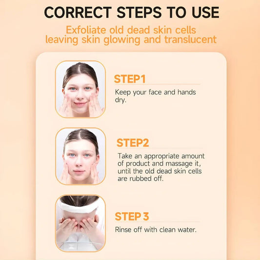 Orange Enzyme Exfoliating Gel – Removed Dead Skin Cells