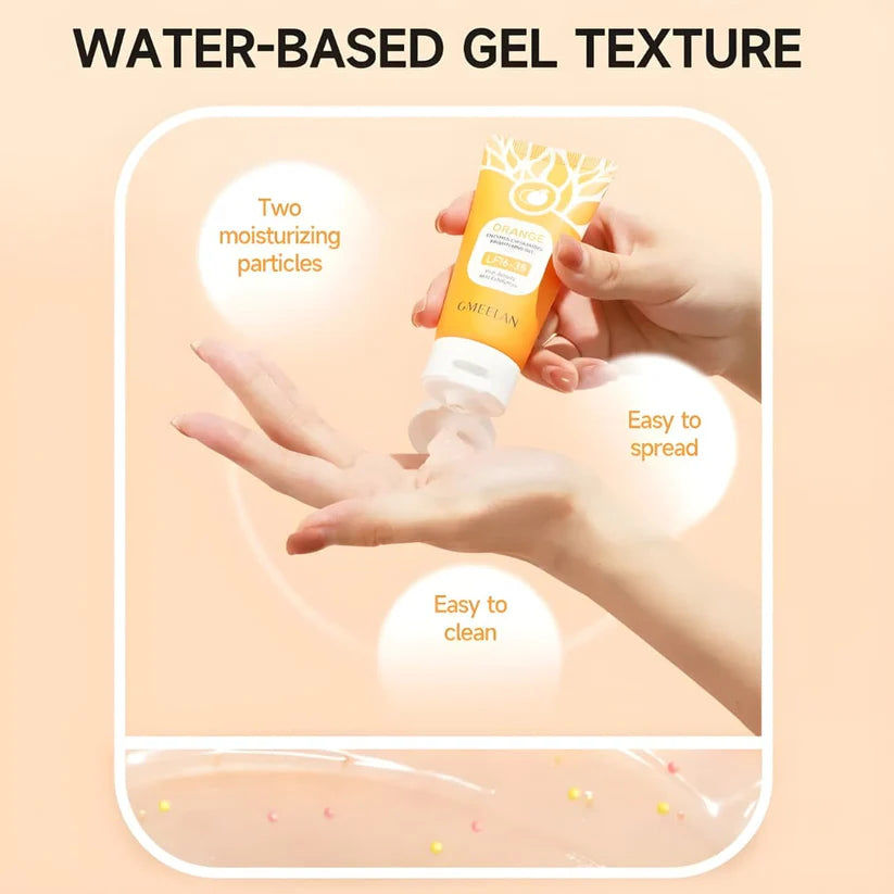 Orange Enzyme Exfoliating Gel – Removed Dead Skin Cells