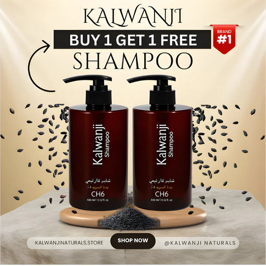 Organic Kalwanji Black Seed Shampoo 250ml – BUY 1 GET 1 FREE - MIP
