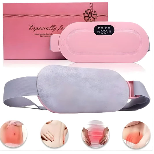 Period Cramp Relief Heating Pad Belt - Soothing Heat Therapy