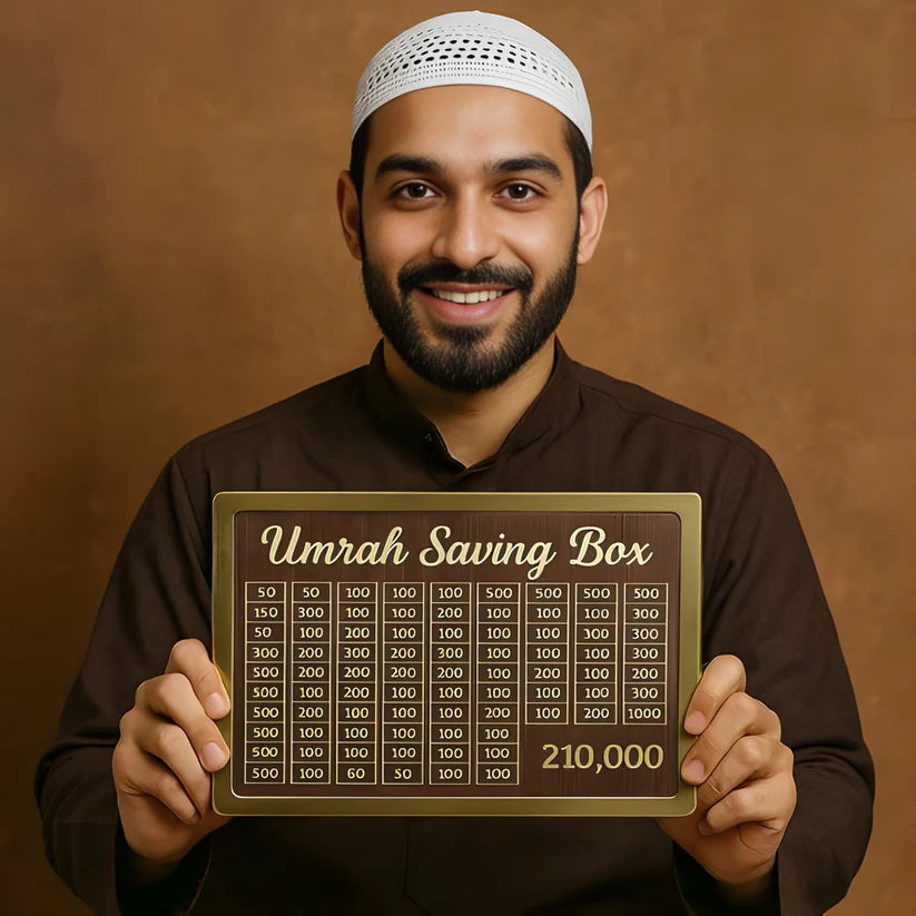 Umrah Saving Box 210K – Goal-Based Islamic Savings Planner